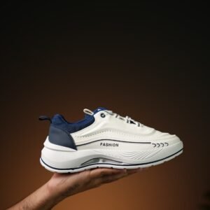 Premium China Sneakers-Y26-1000 [White & Blue]