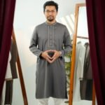 MENS PLATINUM PANJABI